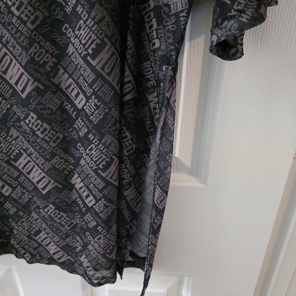 Mesh Western Top - Picture 4 of 6